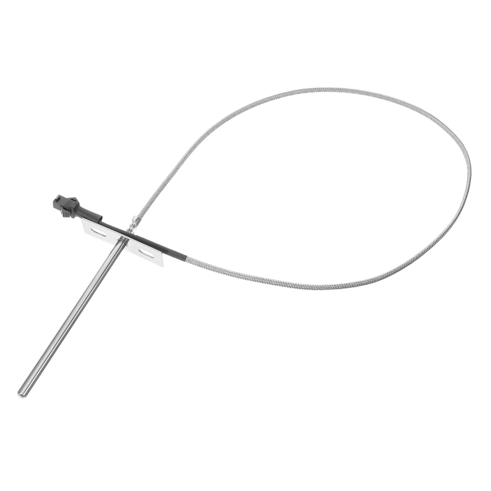 HEMOTON 4 Set Termometro macchina griglia cucinando carne sensore temperatura esterno accessori barbecue accessori per barbecue sonda temp sonda di temperatura Acciaio inossidabile Silver
