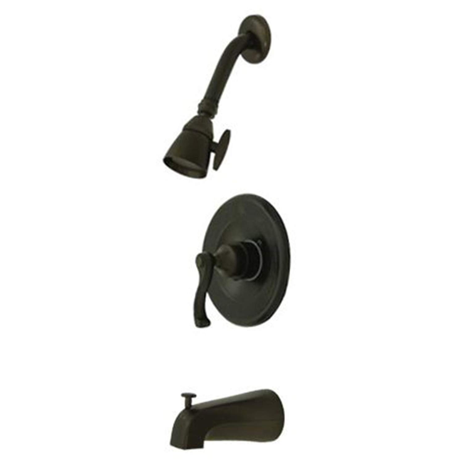 Robinet douche Kingston Kb8638fl anti-choc thermique à pression équilibrée en nickel