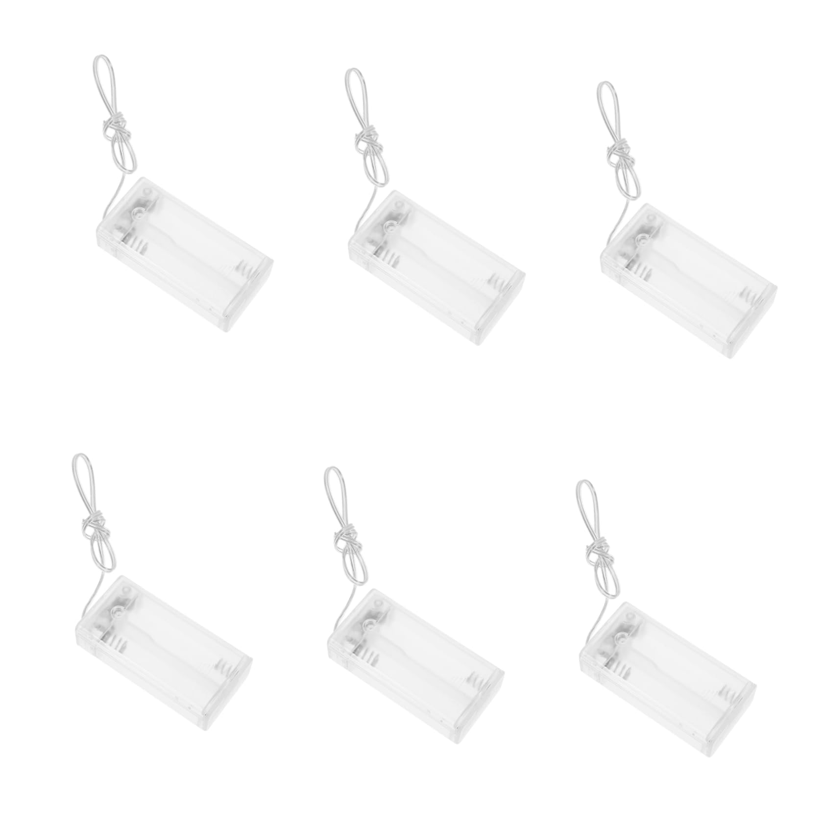 GALPADA 10pcs String Lights Battery Box Plastic Battery Holder Case Replacement Shell for String Lights