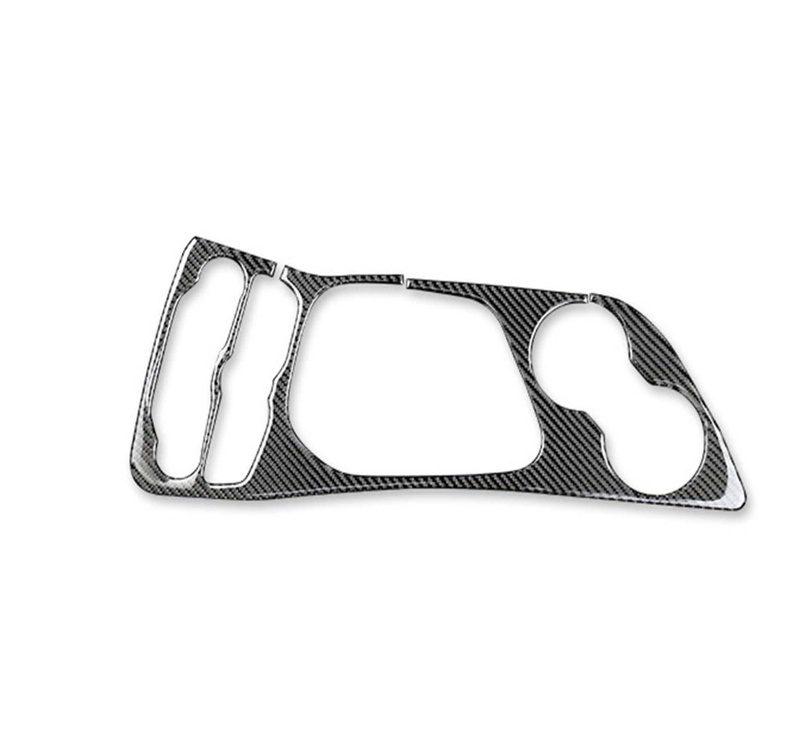 Car Trim Interior for Dodge for Challenger 2015-2023 Interior Car Gear Shift Panel Soft Carbon Fiber Sticker Interior Mouldings(Type A)