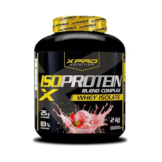 Whey Protein Iso Protein Blend Complex - XPRO Nutrition (2kg, Morango)