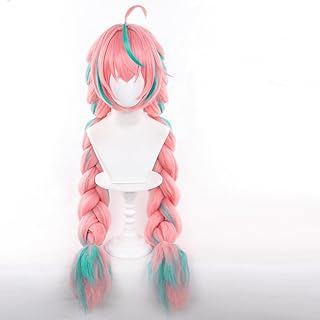 Eileen 原神 ヴァレサ ウィッグ 耐熱 アニメ コスプレウィッグ ハロウィン クリスマス 仮装 ウィッグ 文化祭【専用ネット付き】