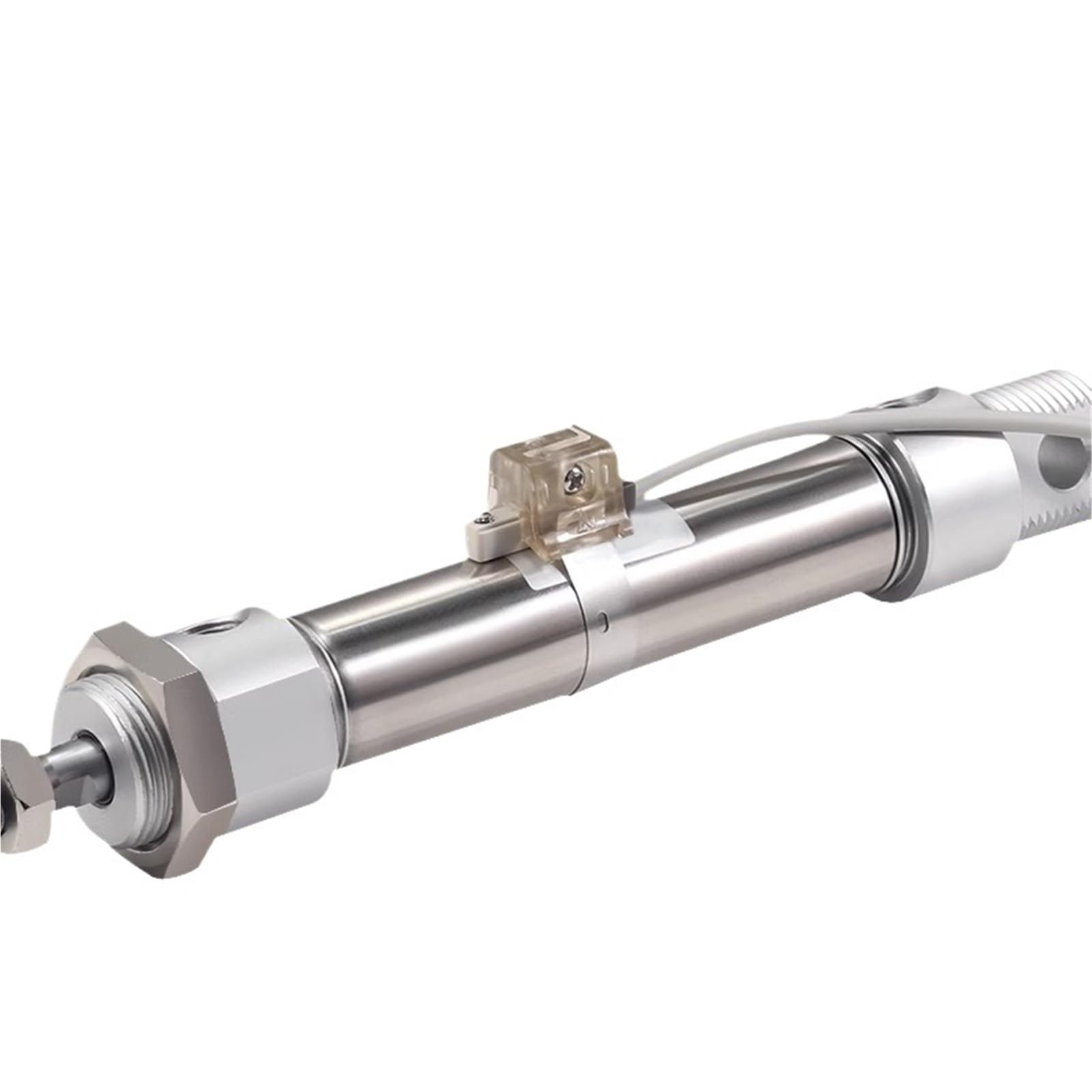 Vérin pneumatique double action inox MA40x75 aimanté pour vérin à air comprimé