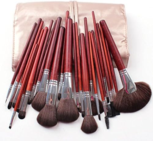 Megaga Makeup Brushes-24pcs Professional Cosmetic Makeup Brush Set Kit Brushes&tools Make Up Case (Gold)