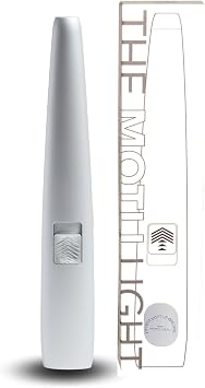 USB Lighter Co. MOTLI Electric Arc Windproof Flameless USB Rechargeable Lighter with Flashlight & Safety Lock for Candle Camping BBQ Grill Gift Outdoors Silver