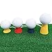 4 in 1 Different Height Golfs Tees Winters Rubber with Rope Holder for Indoor Outdoor Backyard Golf Rubber