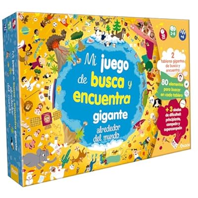 BUSCA Y ENCUENTRA GIGANTE ALREDEDOR DEL MUNDO JUEGO DE MESA | Ya disponible en tu tienda friki favorita! En mundofriki.es!