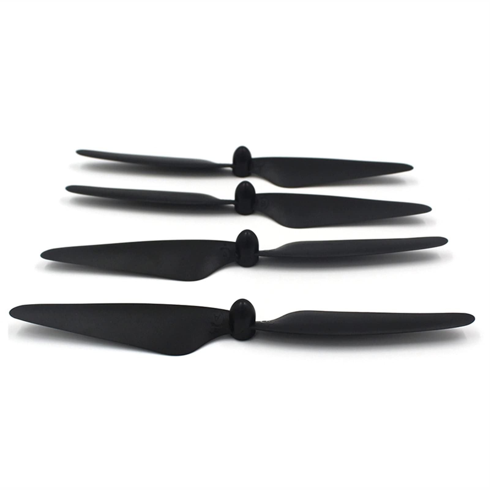 Strumenti compatibili con 4 Pezzi per Hubsan H501S X4 RC Quadcopter eliche Pale 2CW/2CCW Accessori per eliche Drone(Schwarz)