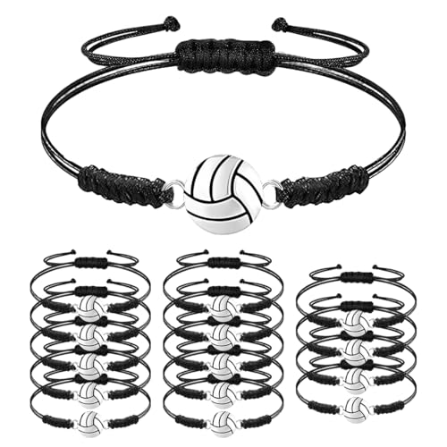XOXVURI Lot De 14 Bracelets À Claquer En Forme De Ballons De Volleyball Pour Les Garçons Le Cadeau Parfait Pour Un Anniversaire Ou Pour Offrir Comme Petit Cadeau