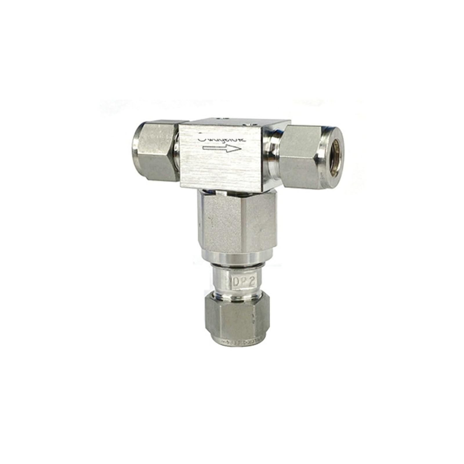 Nateplalfc One Color Tee Type Particle Filter, Ss-8Tf-F7-05 1/2 In, Tube Od Bypass Hole 1/2 In, 0.5 Micron Hole Size