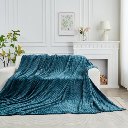 FY FIBER HOUSE Oversized King Blanket 120" x120" Seamless Extra