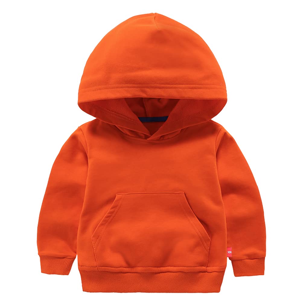 TeTii Baby Toddler Kids Boy Girl Solid Casual Pocket Hoodie Sweatershirt Pullover