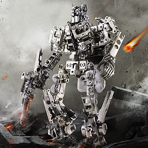 Kit meccanico per l'assemblaggio Mecha Explorer in metallo 3D (673 pezzi)