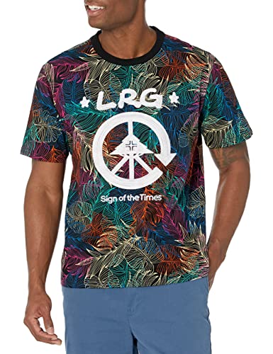 Lrg Mens Lrg Men's Peace Of Mind Collection Short Sleeve Knit Shirt, Black, 2X Us #TOP19