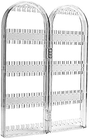 MyJell Foldable Acrylic Earring, Necklace & Bracelet Holder Display Stand