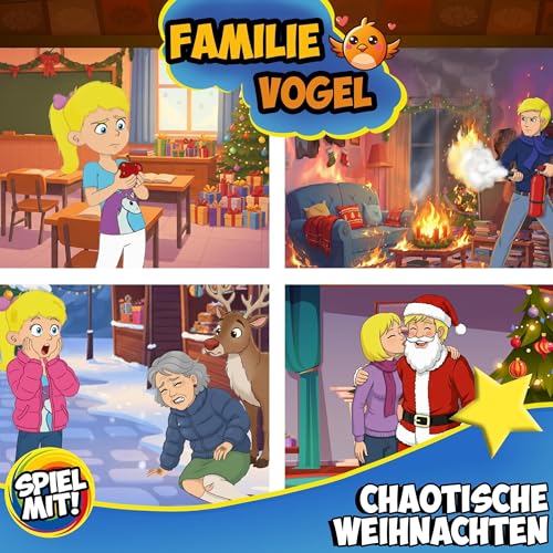 Familie Vogels chaotische Weihnachten Titelbild