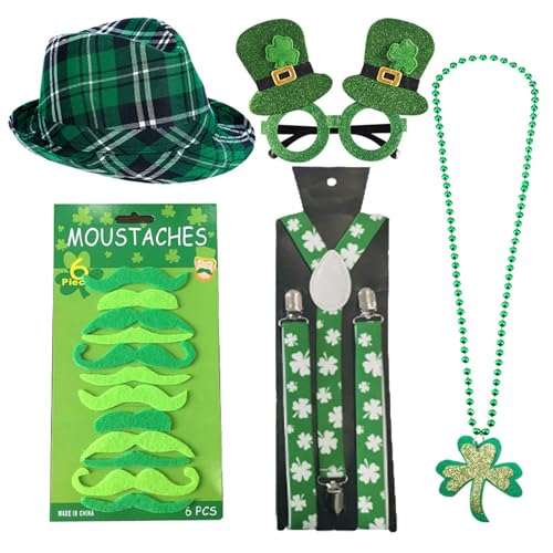 Costume de fête de maquillage irlandais pour homme et femme idéal Halloween