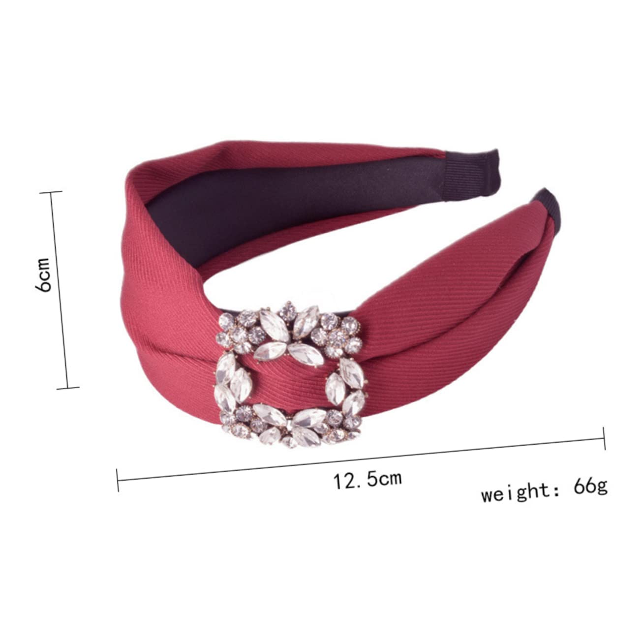 Healeved 3 Eleganti Cerchietti Per Da Donna Con Fascia Larga E Strass Per L'uso Quotidiano E Per Le Occasioni Speciali