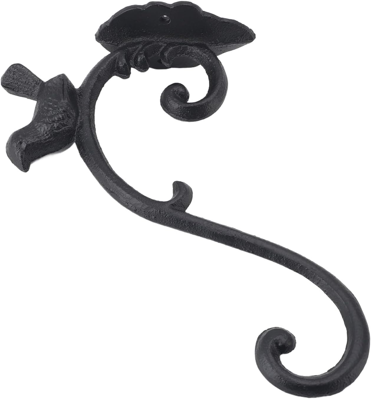 Hanging Plant Bracket, Iron Wall Hook for Plants, Support for Bird Feeders, Lanterns, Wind Chimes, Outdoor Decor