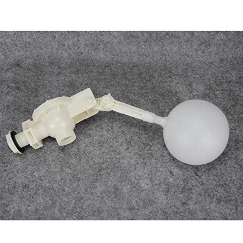 Herramientas de reparación de tuberías 3pcs 1/2" 3/4" 1" rosca macho de la válvula de esfera flotante varilla larga ajustable ABS de nivel de agua del tanque del acuario Torre de refrigeración con Nut
