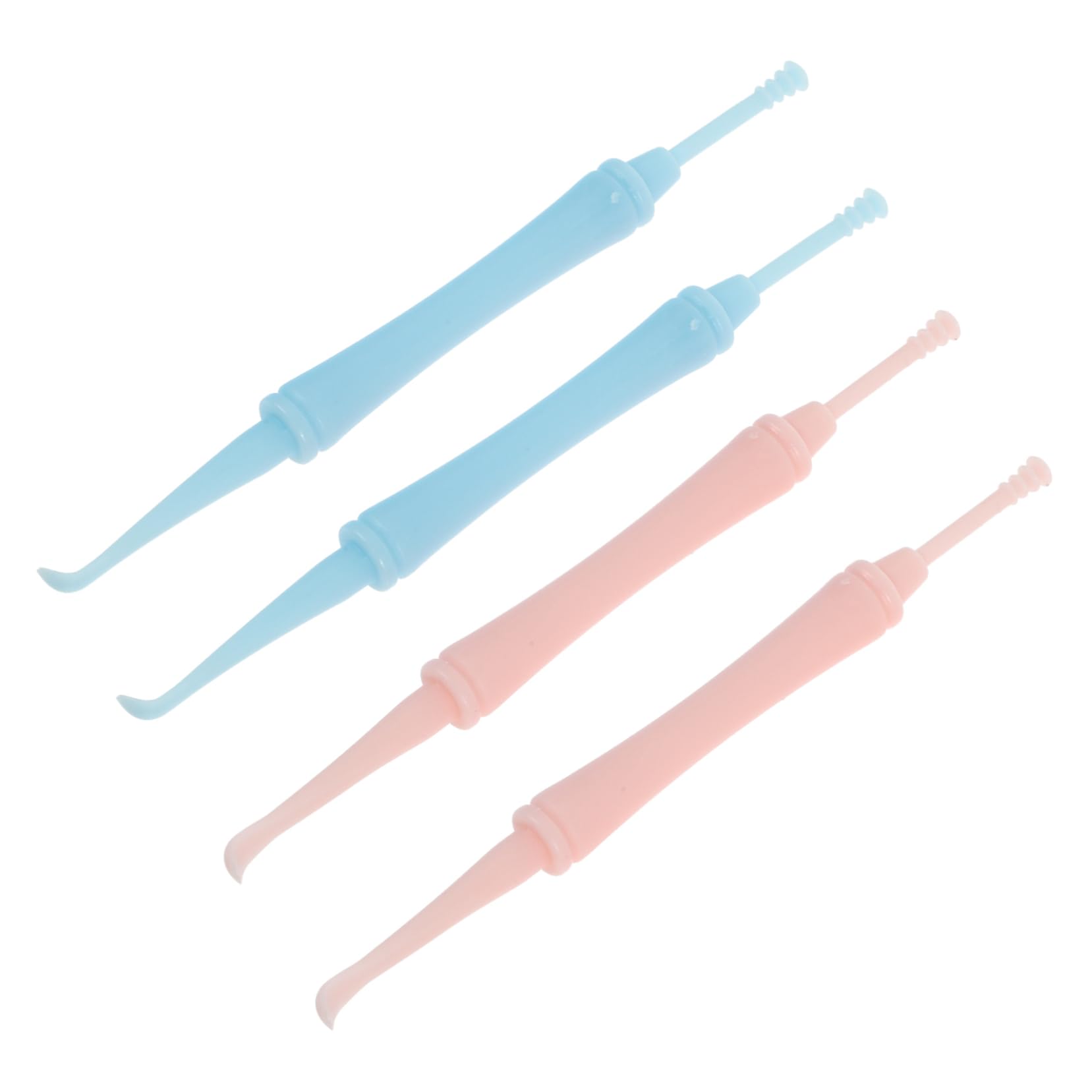Didiseaon 4pcs Multipurpose Ear Cleaning Tools Dual-Headed Earwax Removal Spoons for Safe and Gentle Ear Care Portable and