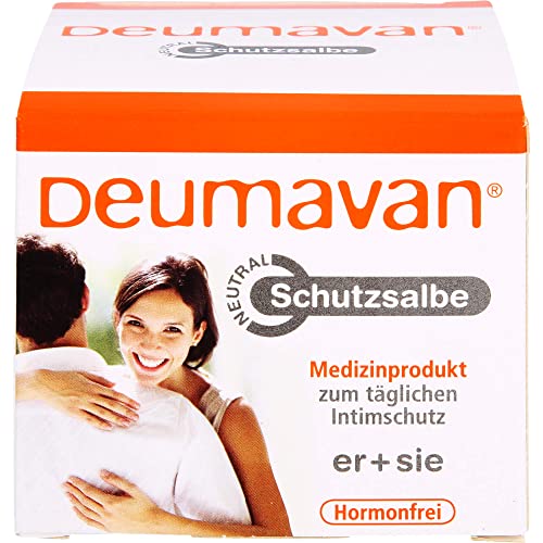 DEUMAVAN - Intim Schutzsalbe neutral. Medizinische Schutzsalbe für den äußeren Intim- und Analbereich. Für Frauen und Männer. Hautschutz & Linderung. Hypoallergen - ohne Duftstoffe (1x100 ml Dose)
