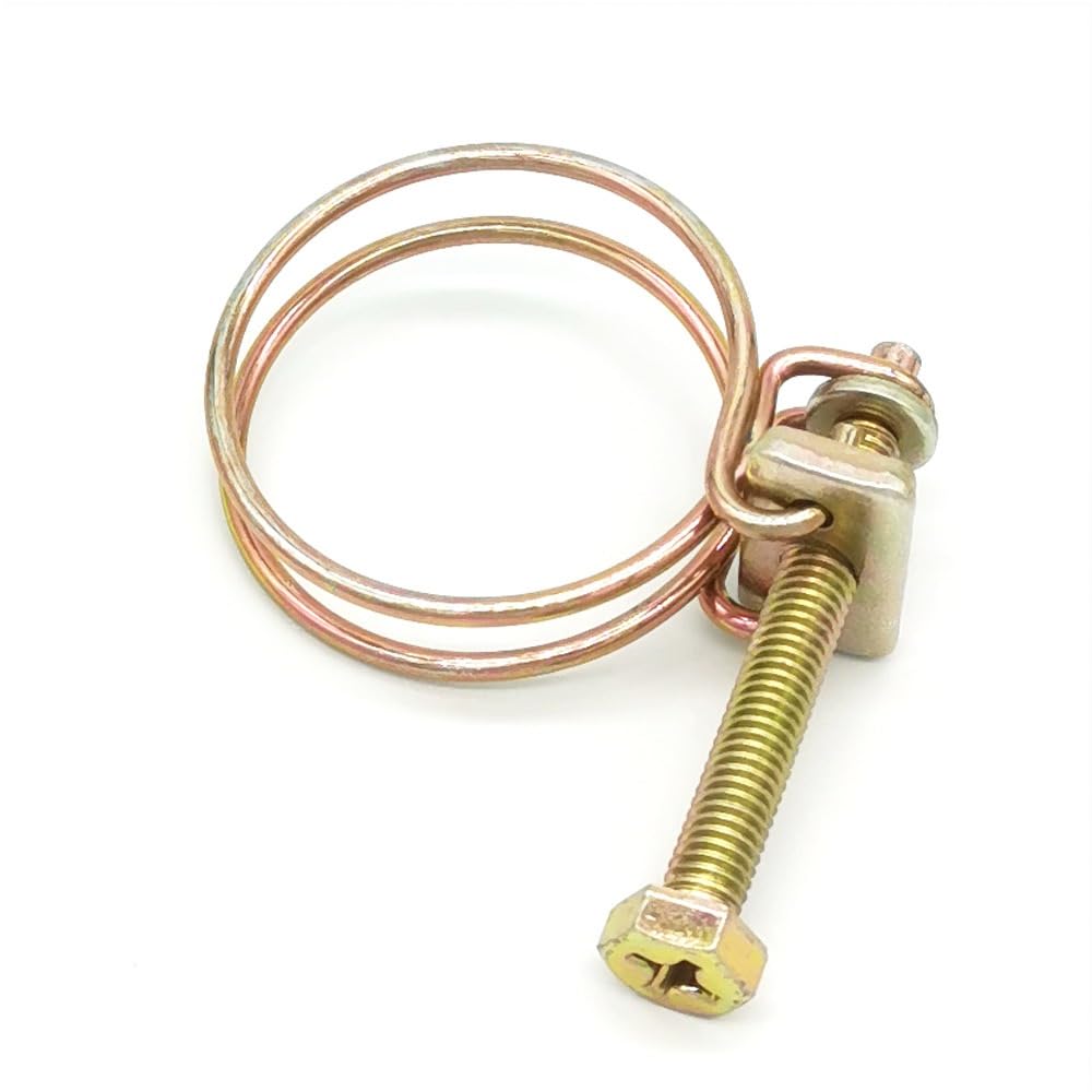 Abrazaderas for manguera de tubo telescópico doble alambre tipo C a precio fábrica(Dia.42mm(20pcs))