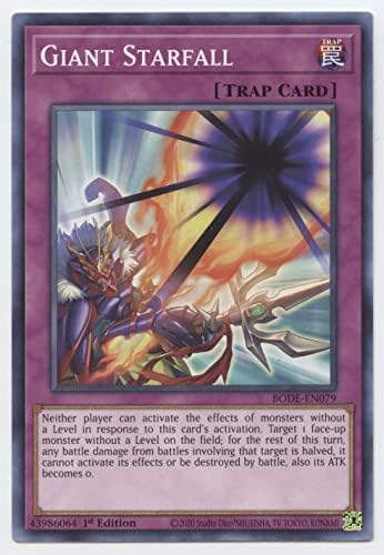 Giant Starfall - BODE-EN079 - Common - 1st Edition image 2