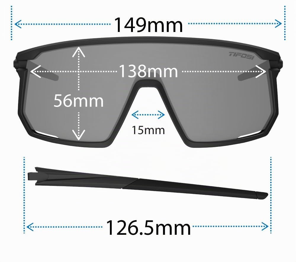 Tifosi Unisex Moab Interchangeable Sunglasses Sonnenbrille