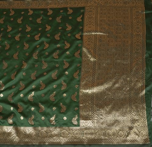Image of Shasmi Women's Banarasi Saree Pure Kanjivaram Silk Saree Soft new ladies 2025 Design Wear Pattu Sarees Party Sari collections With Blouse Piece for Wedding sadi (PARI-188)