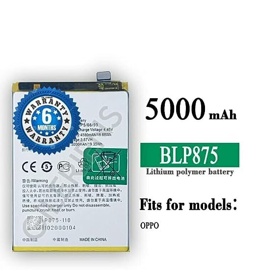 Image of Original BLP875 Battery for Oppo Q3S Battery with 6 Month Warranty**(E1)