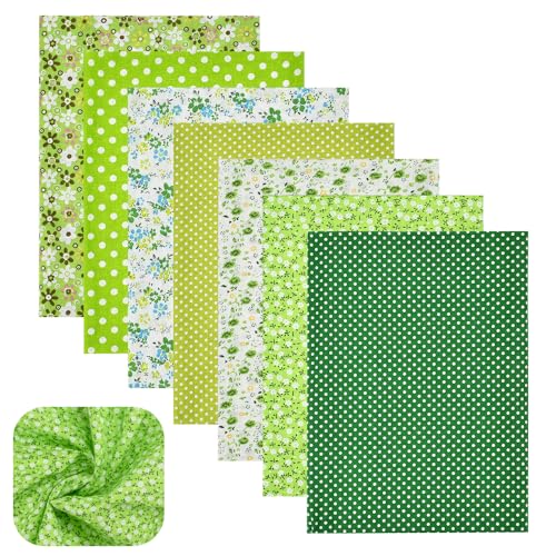 Lot De 20 Tissus En Coton Pour Patchwork - 30 X 25 Cm, Motifs Assortis