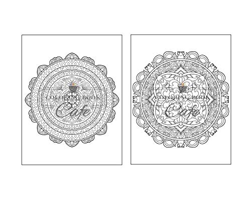 125 Mandalas: An Adult Coloring Book Featuring 125 of the World's Most Beautiful Mandalas for Stress Relief and Relaxation - Image 47