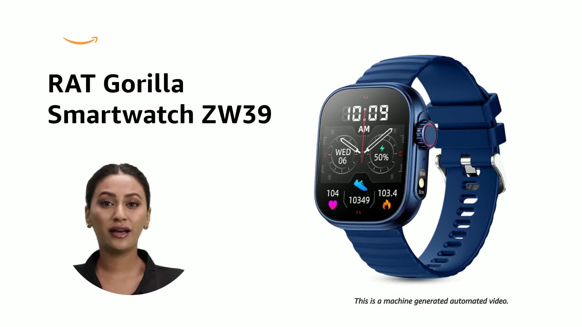Crizzy Heart　ニナリッチ&ジルサンダー RAT Gorilla Calling ZW39 Smartwatch | 2.01