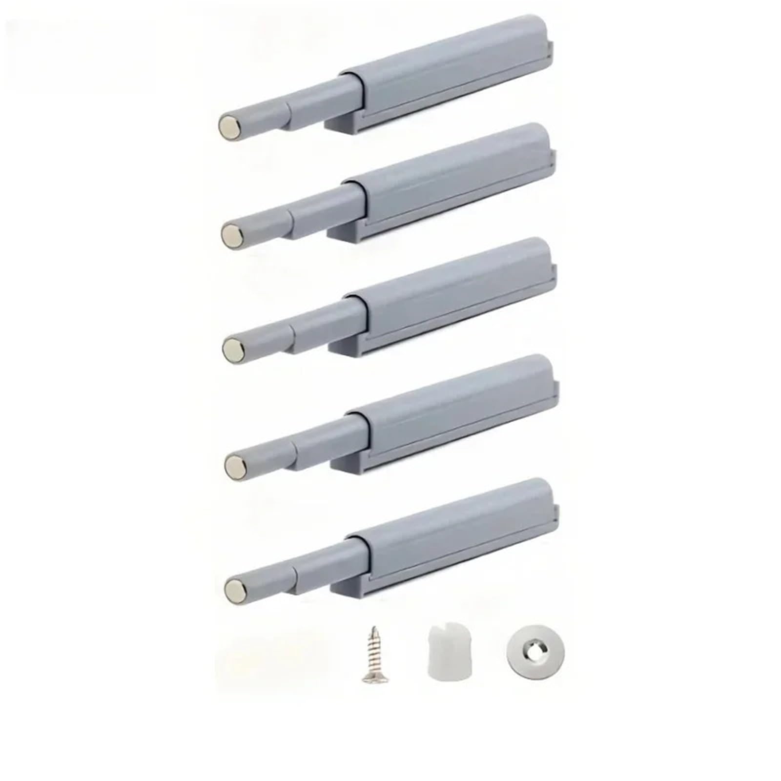 20PCS Schrank Puffer Push-To-Open Tür Fänge Magnetische Riegel Ruhig Schließen Mit Unsichtbaren Griff Möbel Hardware Zubehör FüR TüRsch