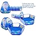 PigPigPen 3 in 1 Kids Play Tent with Tunnel, Ball Pit, Basketball Hoop for Boys & Girls, Toddler Pop Up Playhouse Toy Baby Indoor/Outdoor, Gift Year Old Child (3 Tent)