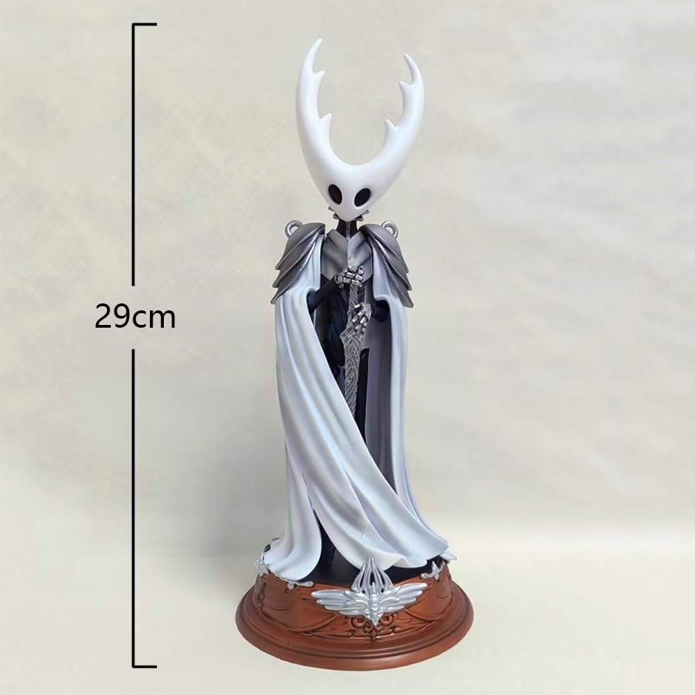 Hollow Figur Anime Spiel Hollow Actionfigur 29CM Hohl Ritter-Statue Pure Vessel Skulptur Modell Sammlerstück Desktop Dekoration