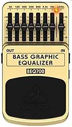 Behringer BEQ700 Pedal para Contrabaixo com Equalizador Multi-efeito