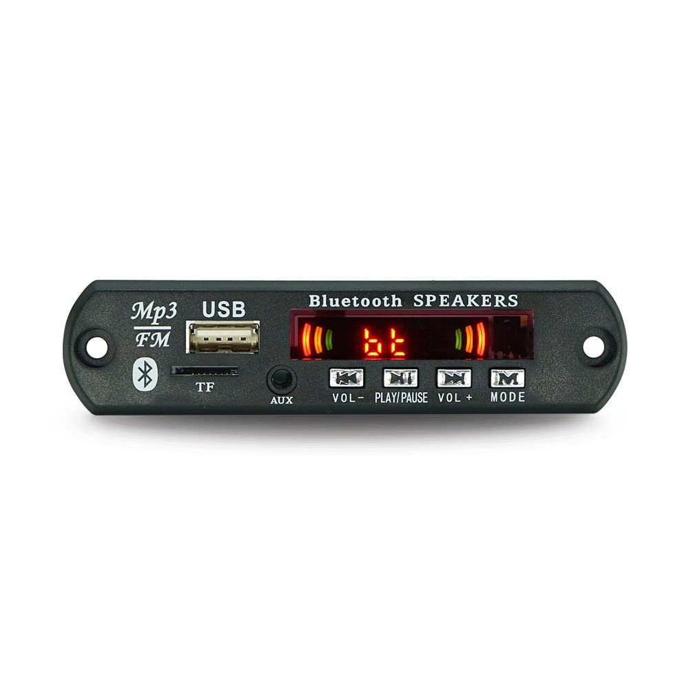 Carte Amplificateur Audio Auto Radio USB TF FM 12V - Écran LCD TWS - Universel