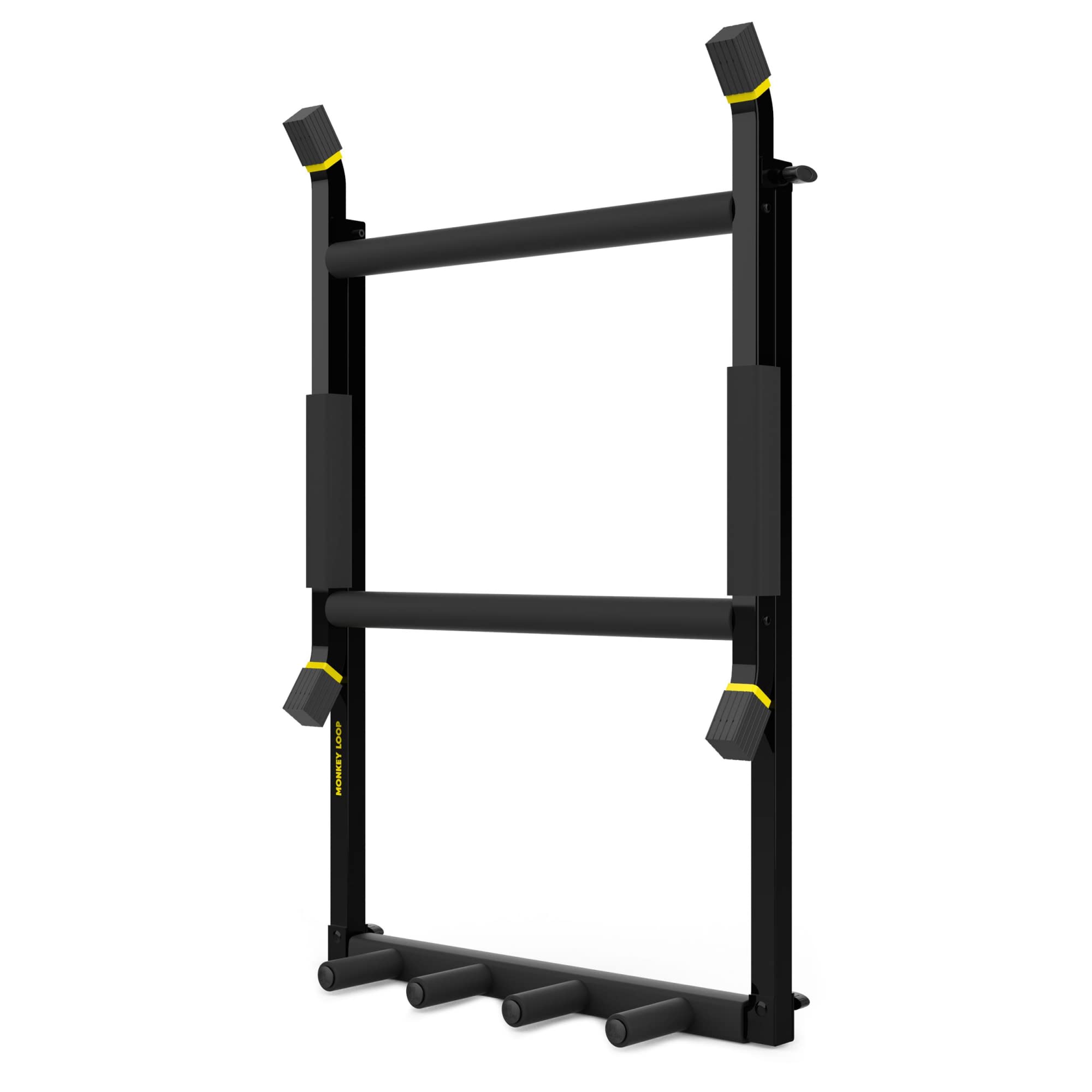 MONKEY LOOP Floor Prime 3 - Piano Stand per 3 Chitarre o Bassi - Compatibile con Chitarre Elettriche e Bassi Elettrici - Supporto Riempita di Schiuma - Resistente ai Graffi