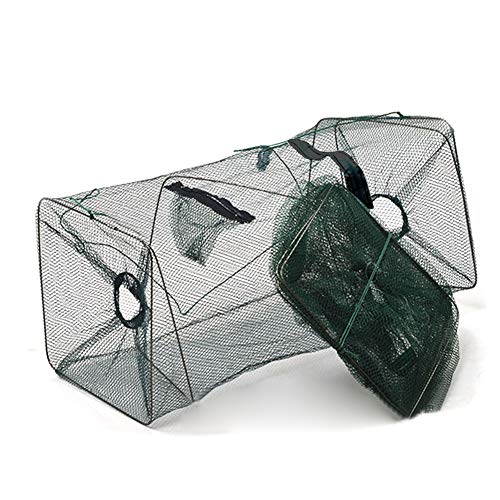 Nasse Pliable 6 Trous 6 Côtés Diamètre 99 Cm Pliable Pêche Poisson