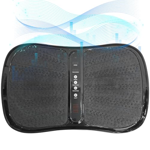 Vibrationsplatte mit Bluetooth,1-99 Verschiedene Vibrationsintensitäten,5 Vorprogramm Fitnessgerät Zuhause für Gewichtsabnahme Muskelaufbau Ganzkörpertraining Vibrationsplatte mit Bluetooth,1-99 Verschiedene Vibrationsintensitäten,5 Vorprogramm Fitnessgerät Zuhause für Gewichtsabnahme Muskelaufbau Ganzkörpertraining