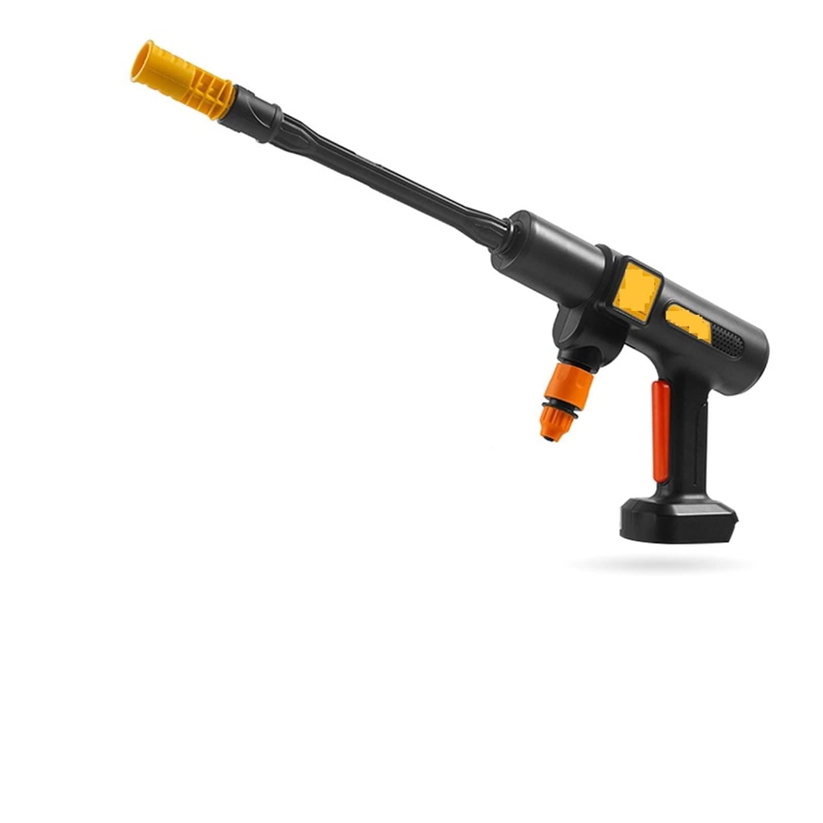 Pistolet Natryskowy, 200Bar wysokociśnieniowa myjnia samochodowa pistolet Generator piany pistolet na wodę środek czyszczący w sprayu myjnia samochodowa do akumulatora 18V(With a battery)