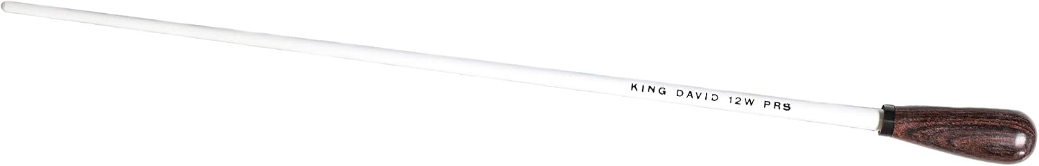 KING DAVID BATON 12" Pear shape, Rosewood handle 12WPRB