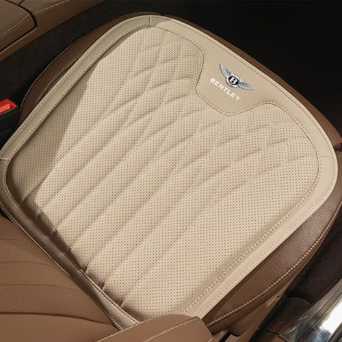 ZZYAYM Car Seat Cushion for Bentley Continental GT3 R/GT Speed/Continental Supersports 2011-2018 Lumbar Support Pillow Car Seat Cushion Pad Seat Protector Car Back Support
