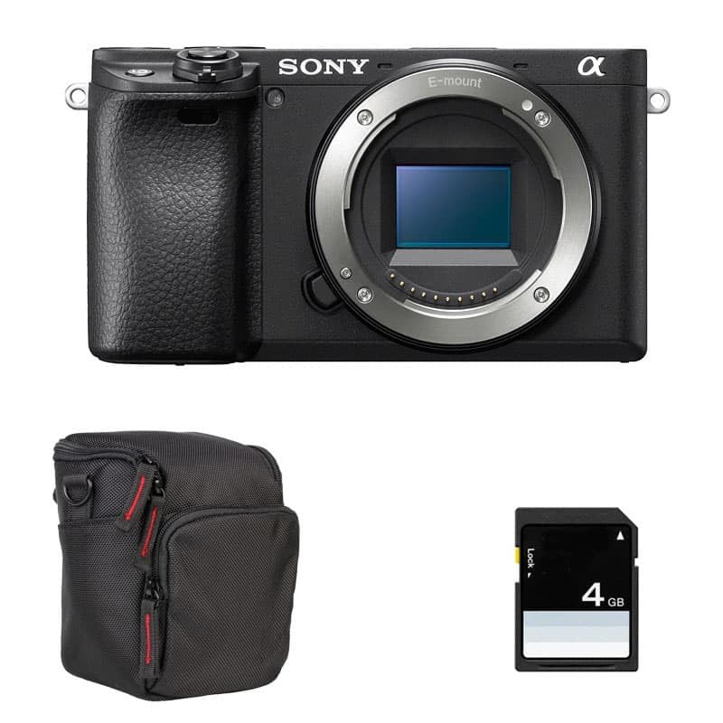 Kit de fotografía Personalizado Creado con SONY Alpha 6400 Noir NU + Sac + SD 8 Go