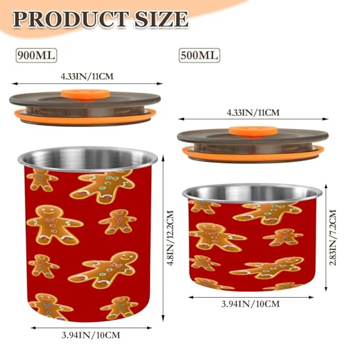 Contenedor Estanco para Cocina de Acero Inoxidable 17oz miniatura 2