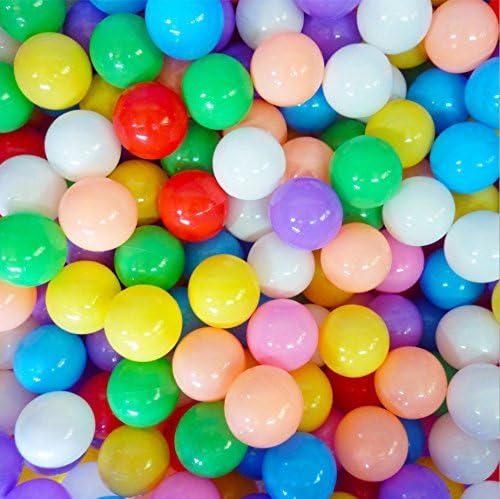 Real Relax 5.5cm Colorful Ball Soft Plastic Ocean Ball for Baby Kid