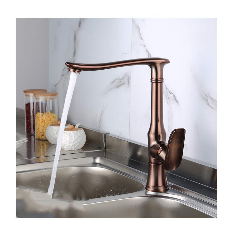 Faucet robinet de cuisine eau chaude et froide en laiton