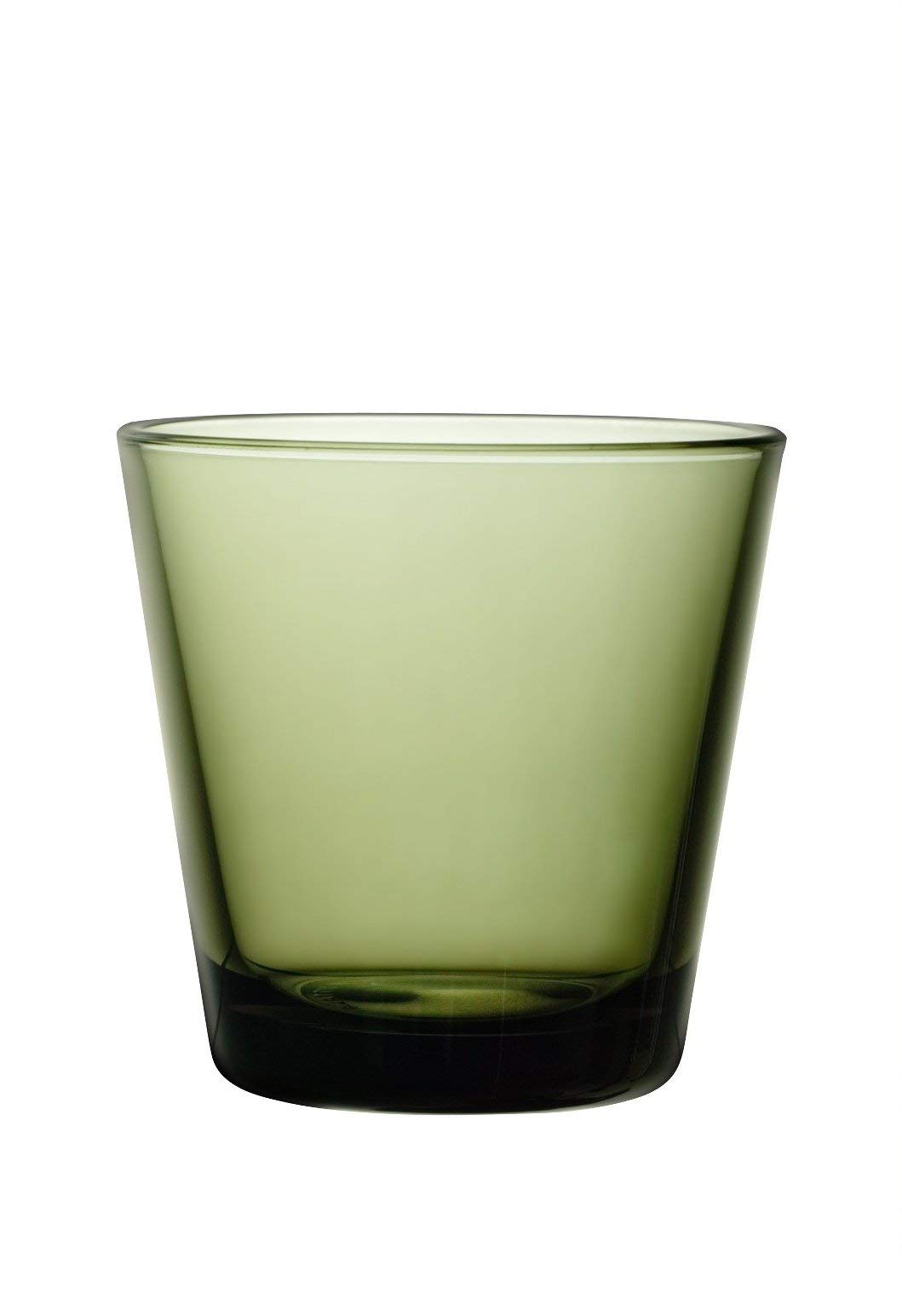 Iittala Kartio Moss Green Tumblers, Set/2 Pieces by Kaj Franck